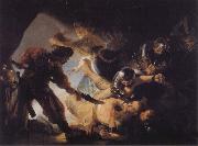 REMBRANDT Harmenszoon van Rijn The Blinding of Samson oil on canvas